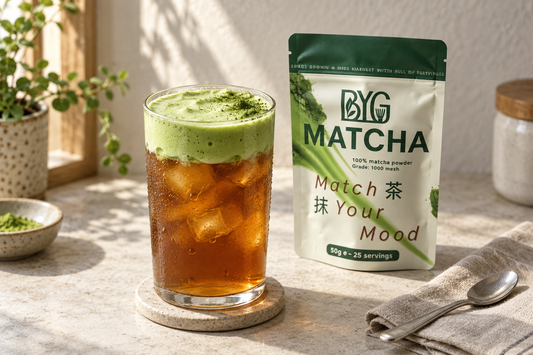 Tokyo Fog matcha recipe with BYG Matcha