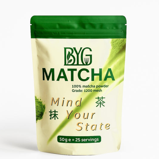 BYG Matcha 1200-Mesh Matcha Powder 50g