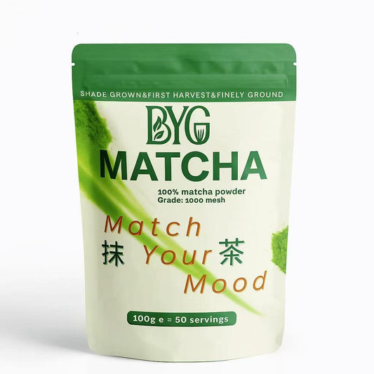 BYG Matcha 1000 Mesh Matcha Powder 100g